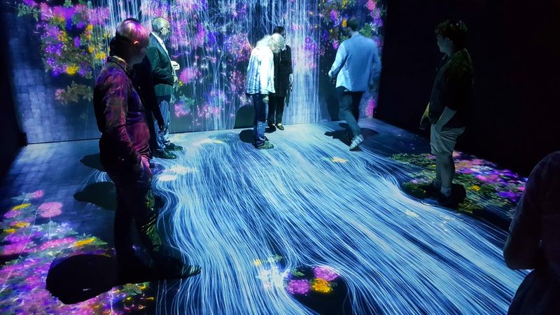Waterfall exhibition