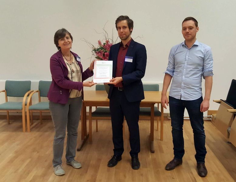 PhD Competition in Stereology and Image Analysis 2019 winner Dr. Johannes A. Österreicher